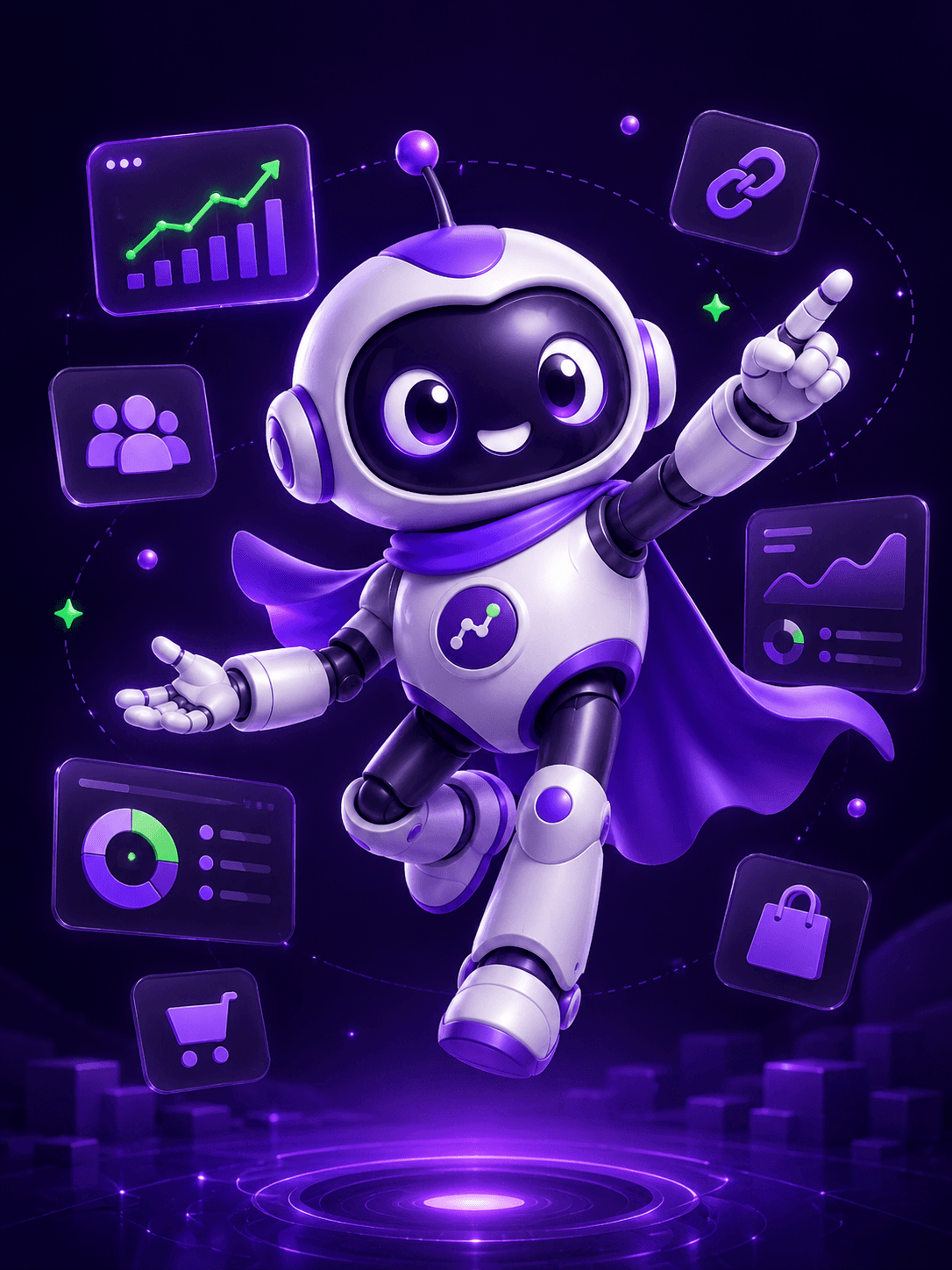 Imagem promocional da tela de login
